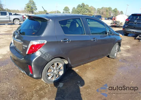 2012 Toyota Yaris Se z USA, uszkodzony, nr VIN JTDKTUD39CD514826